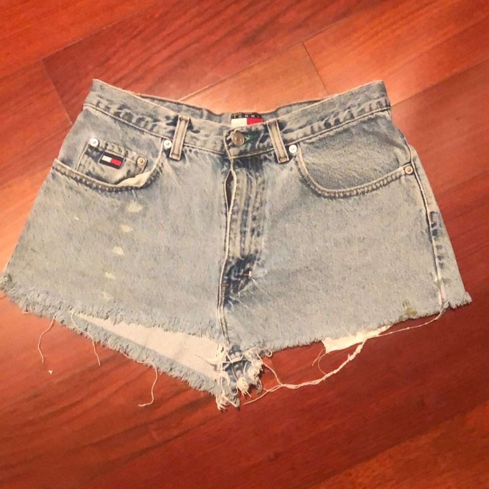 Tommy Hilfiger Stressed Short Shorts Jeans